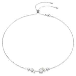 Swarovski Constella Necklace Crystal Pearl, Round Cuts Rhodium 5705626 NIB